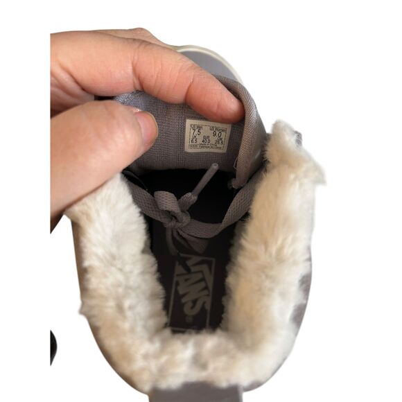 Vans Sk8-HI All Weather MTE Leather/Lilac Gray M 7.5/W 9 - Picture 6 of 8